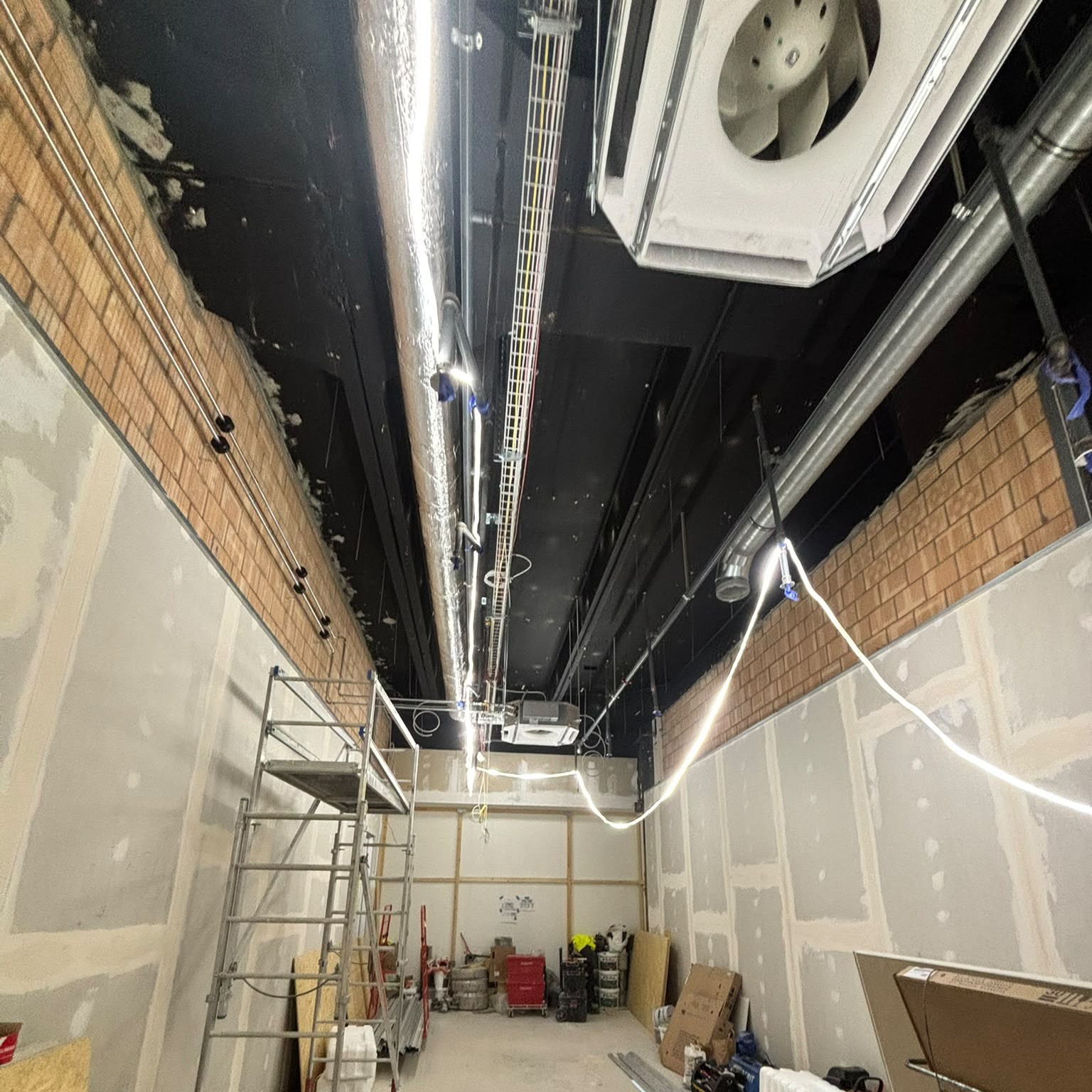 Réalisation ventilation